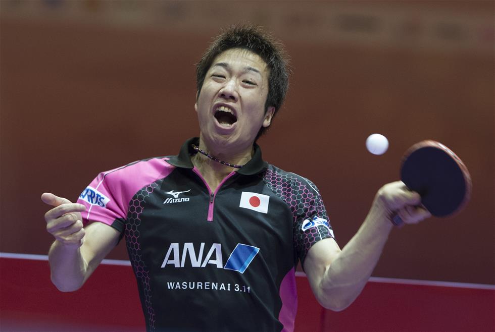 乒乓球世锦赛团体赛:日本男队晋级决赛