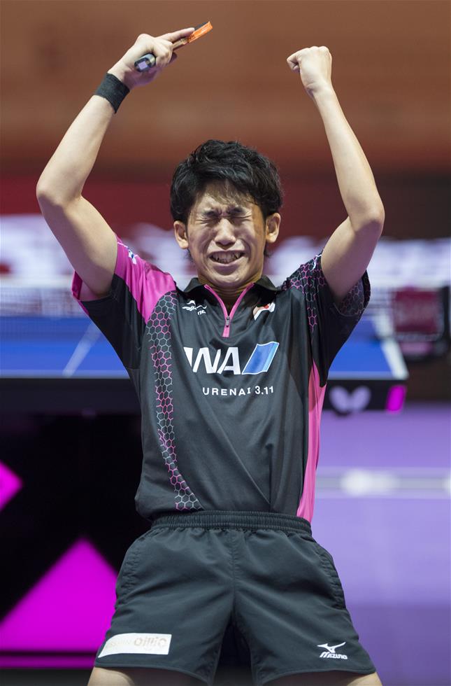 乒乓球世锦赛团体赛:日本男队晋级决赛