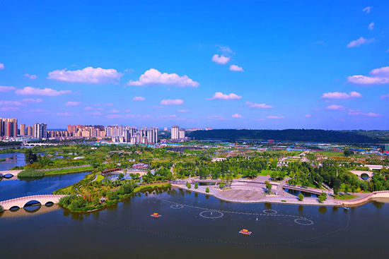 四川眉山 开放热土_fororder_眉山城市风景-供图-眉山市委宣传部