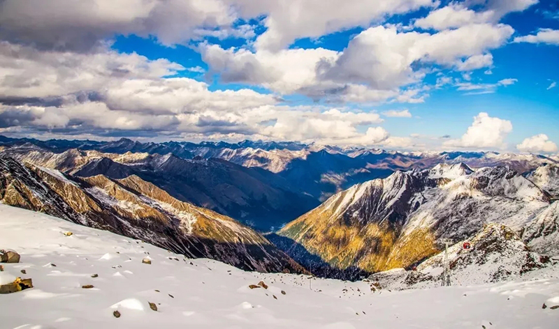 爬山戏水享清凉 四川夏日避暑好去处_fororder_达古冰川3-供图-四川省文旅厅
