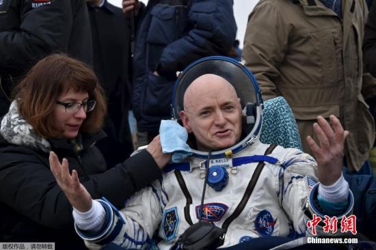 在空间站逗留340天 美宇航员返地球“水土不服”