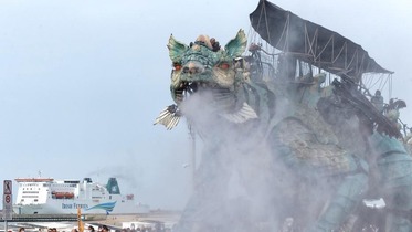 An nuna wani babban inji mai siffar Dragon a kasar Faransa