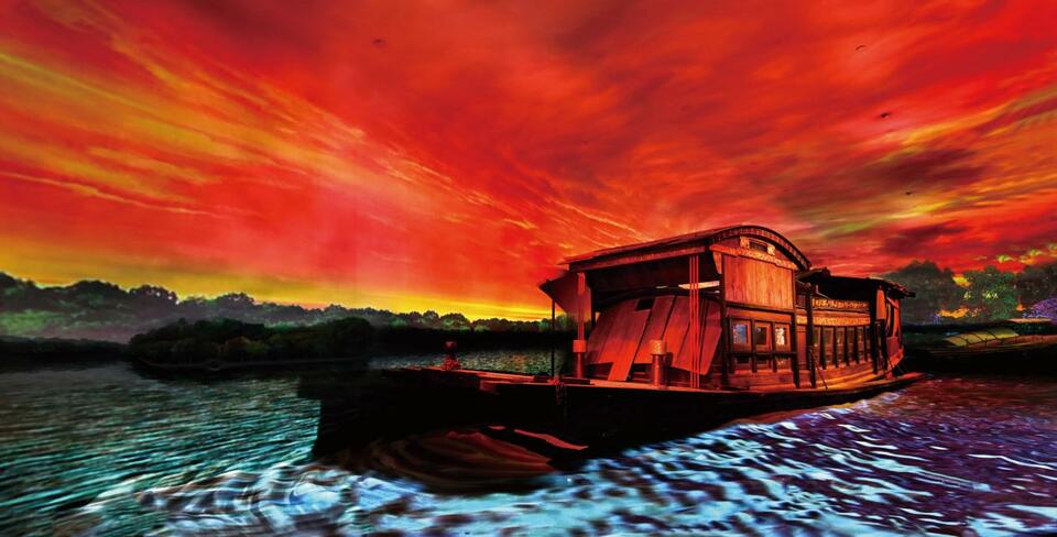 嘉兴南湖红船图案图片