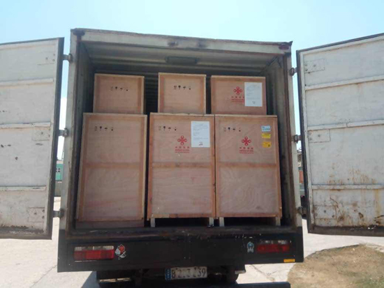 Donasyong ventilator ng Tsina sa Cuba, dumating ng Havana_fororder_20210801Cuba550