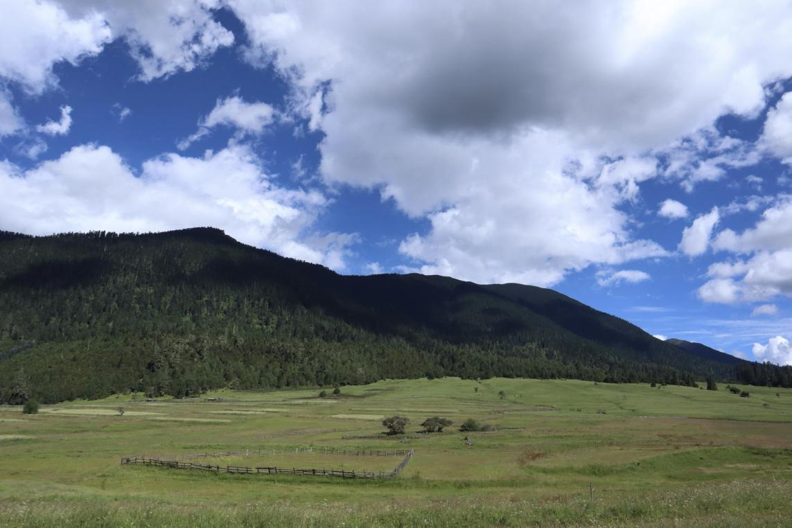 胡雄英牵头在鲁朗河边设置游览观光道,并在高山牧场和纳麦骑马射箭场