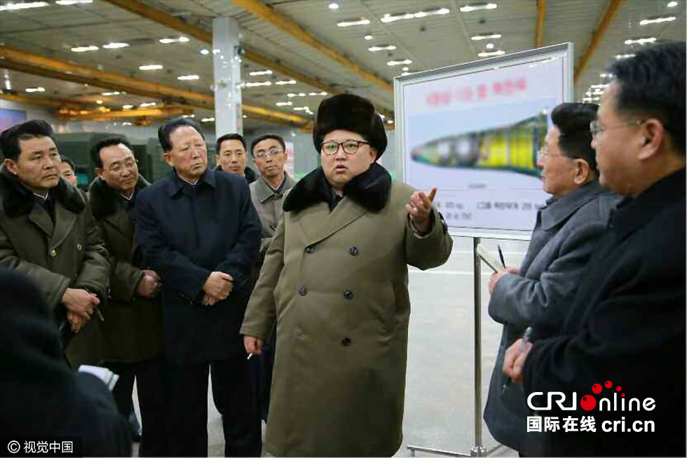 朝鲜领导人金正恩称成功实现核弹头小型化(组图-国际在线