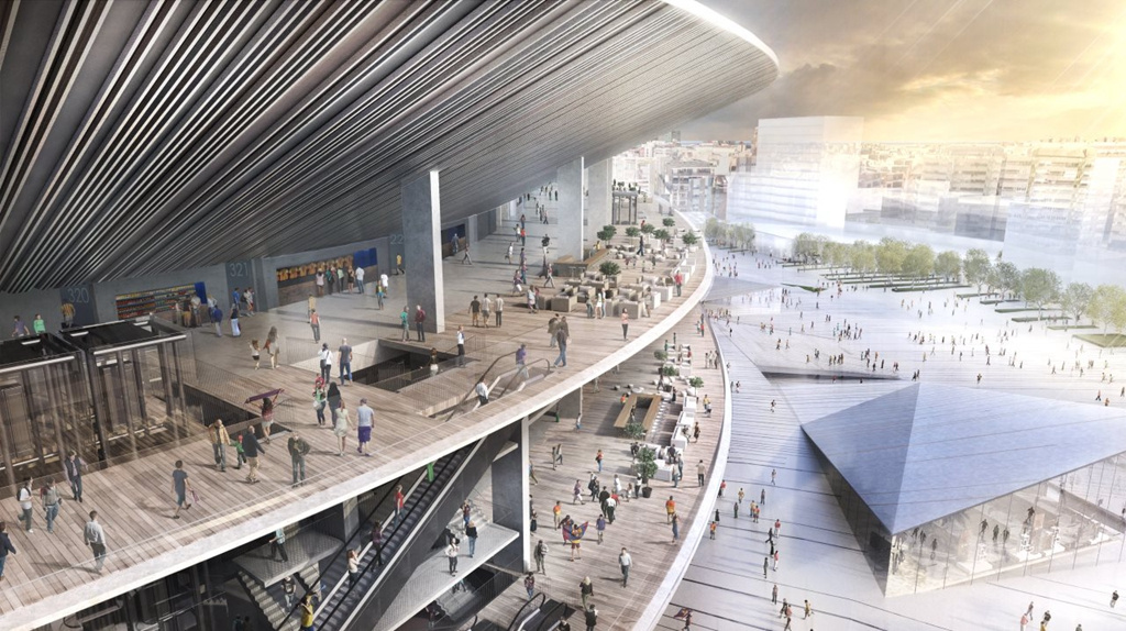 组图：日本设计师中标新诺坎普 如梦似幻似仙境