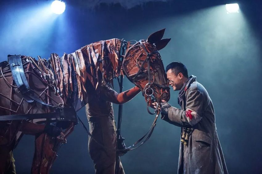 （供稿 文体列表 三吴大地南京 移动版）舞台剧《战马》在南京首演 真实情感打动观众