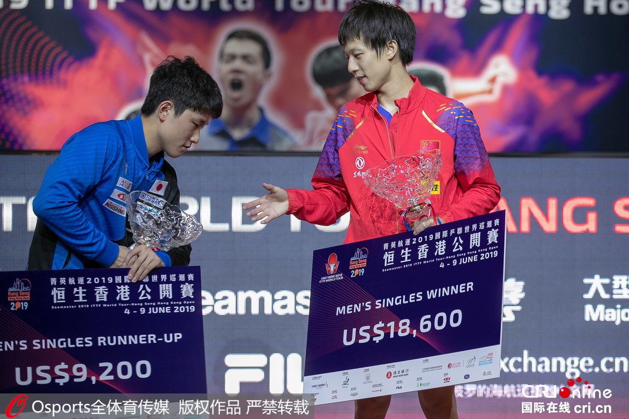 林高远42胜张本智和夺冠香港赛国乒获四冠