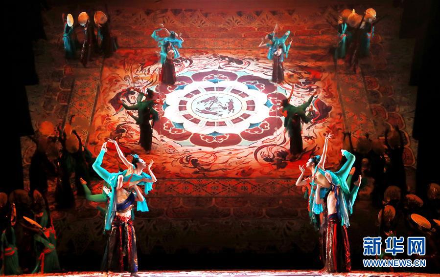 敦煌舞蹈《伎乐天》在京上演