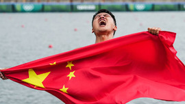 新突破！刘浩首夺中国男子皮划艇单人奥运奖牌