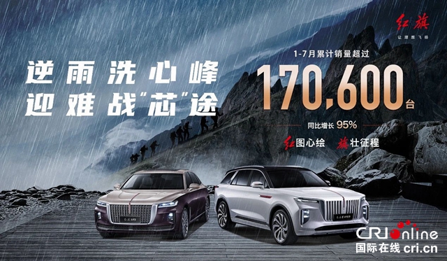 【汽车频道 资讯+要闻列表】红旗品牌1-7月累计销量同比增长95%_fororder_image001