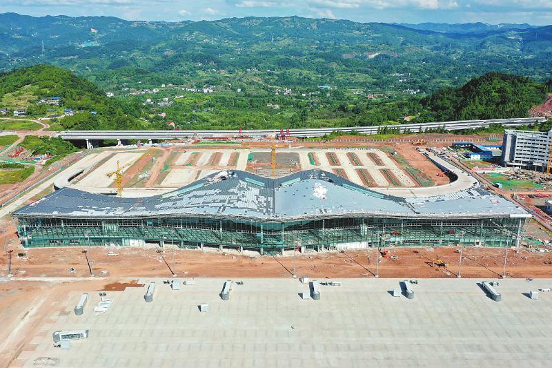 （中首）达州金垭机场展翅待飞