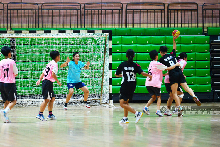2021廣西青少年女子手球錦標賽在南寧結束爭奪