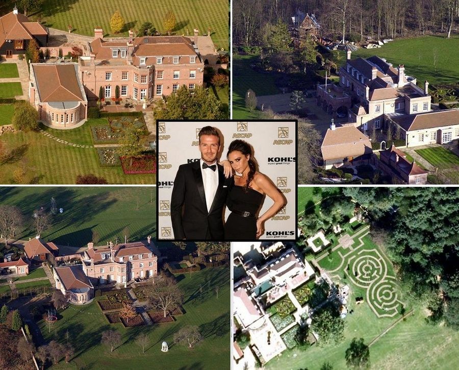 体坛明星豪宅大揭秘:小贝买"宫殿" 波什最土豪 体坛明星豪宅大揭秘:小贝买"宫殿" 波什最土豪