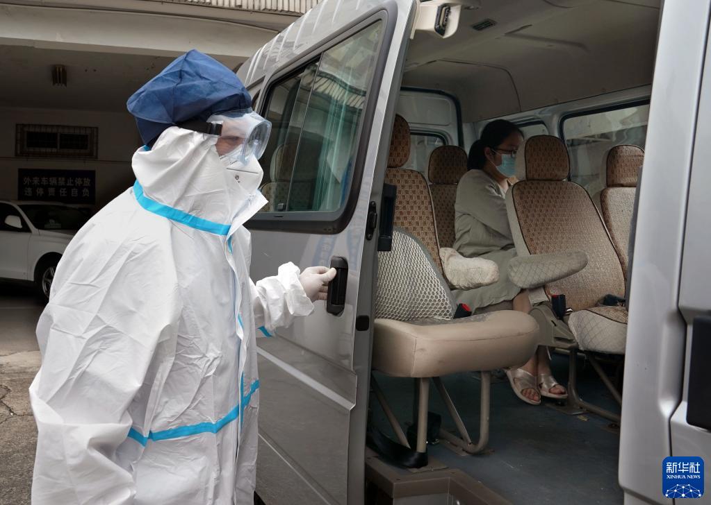 华东师范大学举行校园防疫演练