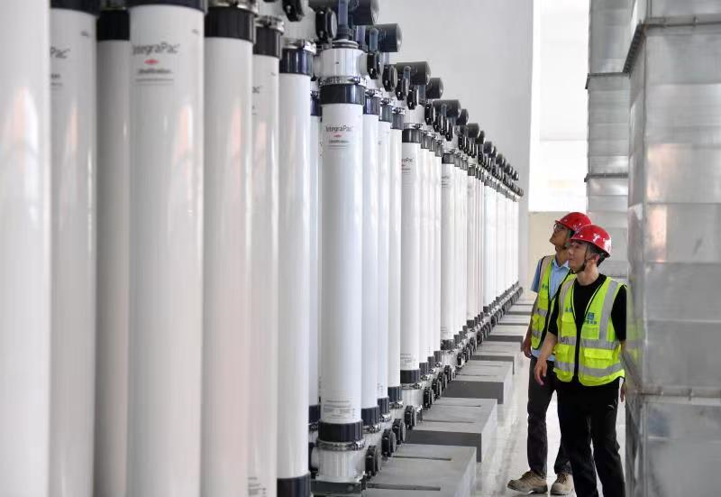 打造绿色智慧水厂“雄安样板”! 中建安装承建的雄安新区首个净水厂具备送水条件_fororder_3