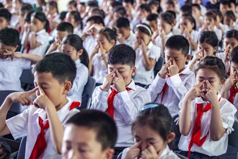 遼寧兒童青少年預防近視科普課堂啟動儀式舉行
