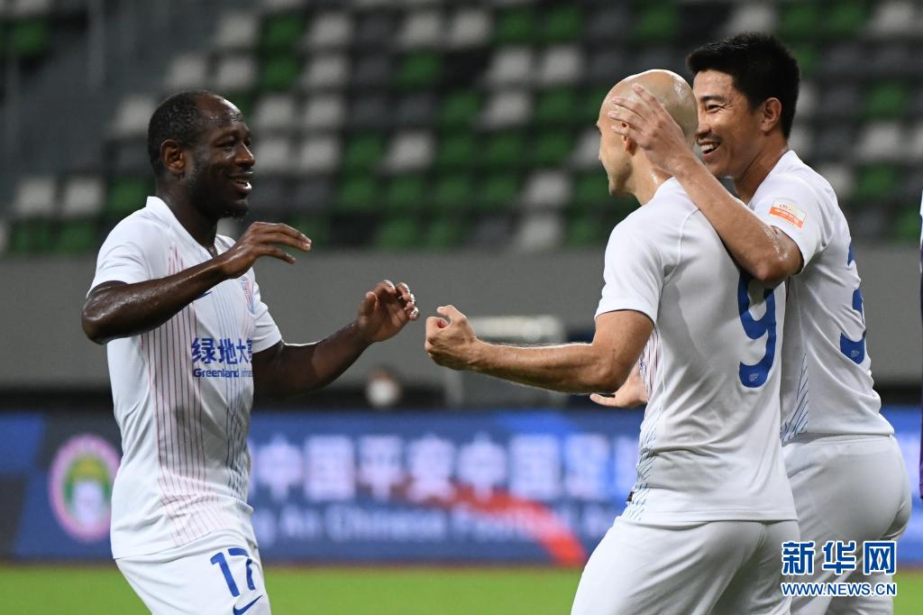 中超：上海申花胜天津津门虎