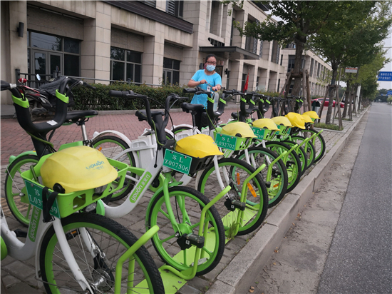 鎮江公共自行車、有樁助力車、共享單車消毒全覆蓋_fororder_圖片3