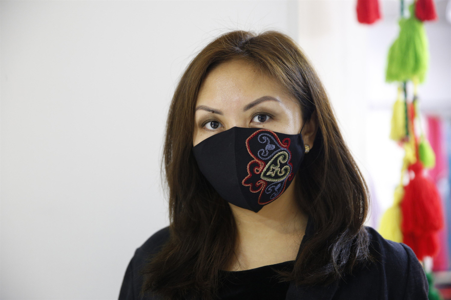 In Pics: Face Masks with Traditional Kyrgyzstan Patterns