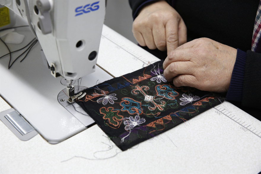 In Pics: Face Masks with Traditional Kyrgyzstan Patterns