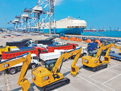 上半年煙臺港商品車外貿發運量達6.8萬台