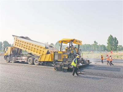 【汽車-圖片】鄭州市重點公路項目建設加速推進