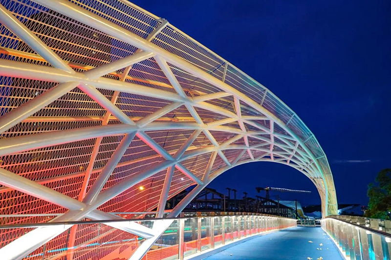 串联5大城市公共空间 成都金牛区“空中绿道”丝路云锦正式开放_fororder_丝路云锦-供图-金牛环投集团-(4)