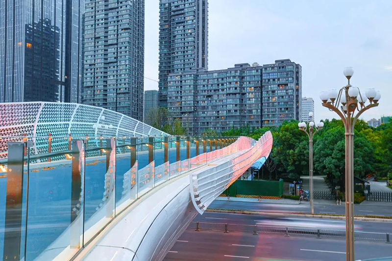 串联5大城市公共空间 成都金牛区“空中绿道”丝路云锦正式开放_fororder_丝路云锦-供图-金牛环投集团-(3)