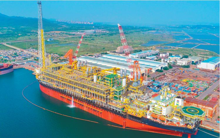 “海上石油工厂”在大连交付_fororder_微信截图_20210818090354