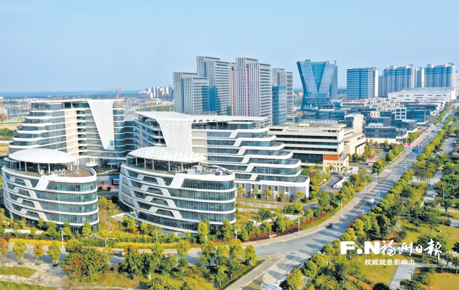 福州滨海新城:项目建设提速 新城活力四射