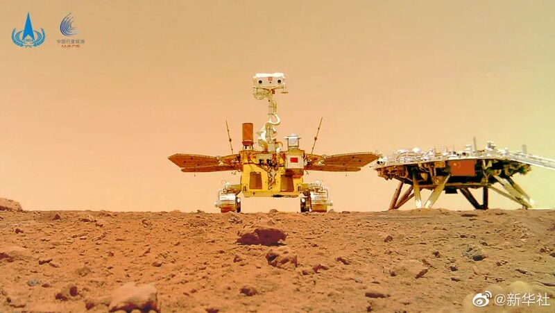 Na’urar binciken duniyar Mars ta Zhurong ta gama aikin binciken da aka tsara_fororder_zhurong-1