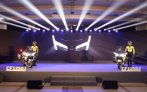 国产首款公升级警用摩托全球首发 春风动力再树行业新里程