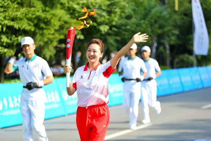 제14회 전국체육경기대회 성화 웨이난시 도착_fororder_20210819-weinan-3