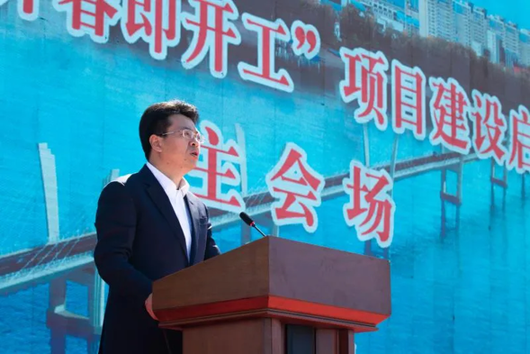 跑出项目建设加速度 绘就黑河全面振兴全方位振兴新宏图——黑龙江黑河市举行“开春即开工”项目建设集中启动仪式