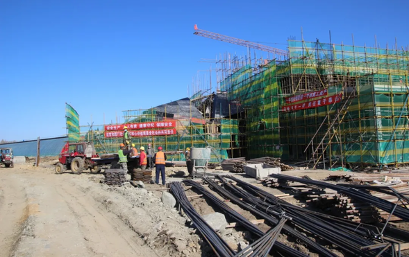 跑出项目建设加速度 绘就黑河全面振兴全方位振兴新宏图——黑龙江黑河市举行“开春即开工”项目建设集中启动仪式