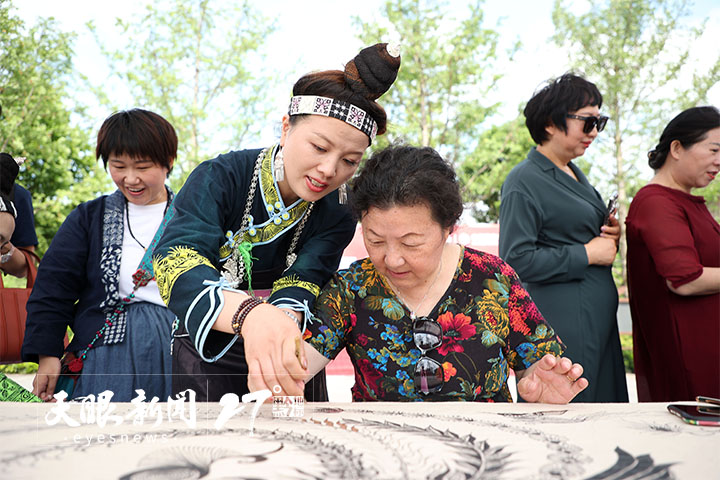 （中首）豐富非遺體驗 美麗鄉村迎客來