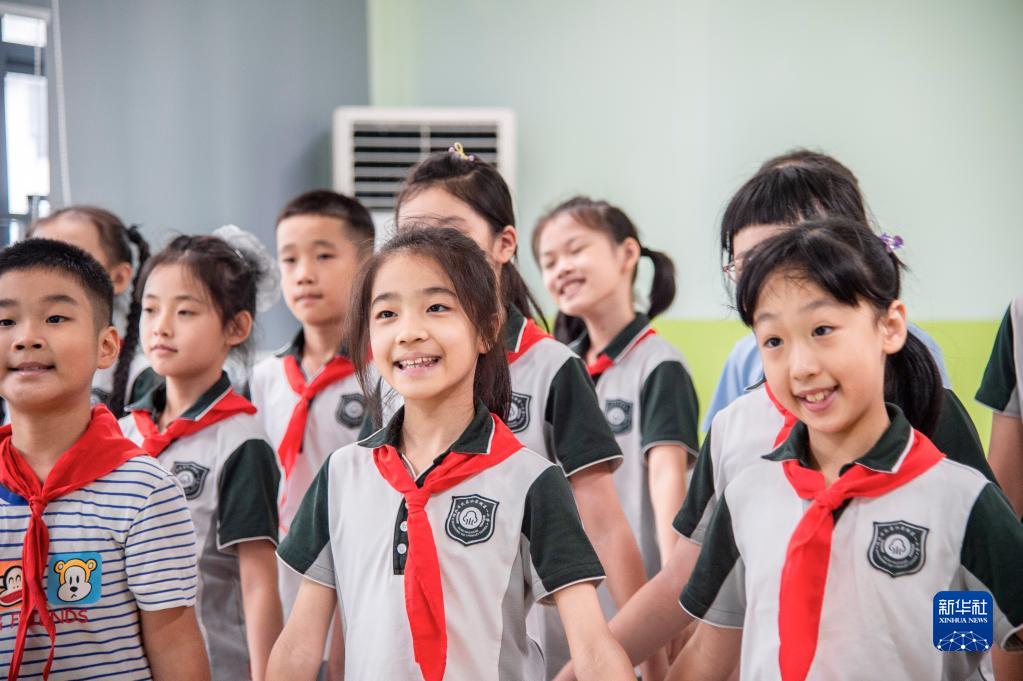 武汉“双减”第一周 孩子们在课后活动上玩“嗨”了