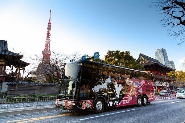 【东京旅游】东京开通“VIP观光之旅” 乘坐双层巴士畅享东京美景