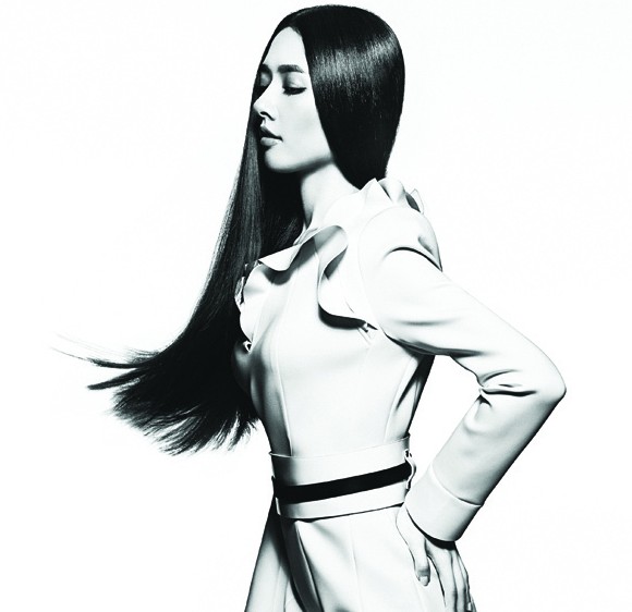 郭碧婷挑战杀马特，长短发无死角怎么美都行