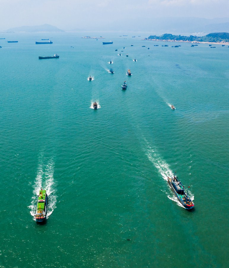 探访福建连江海上牧场：舟楫为马 海洋为田