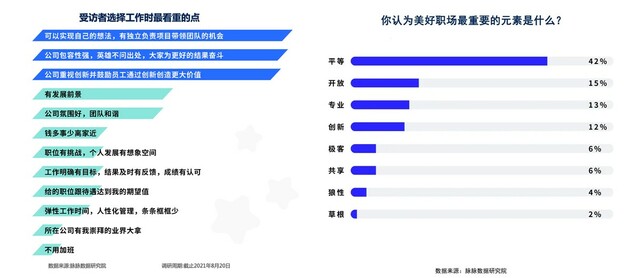 脉脉发布职场新人择业报告：年轻人看重成长性 字节跳动成首选