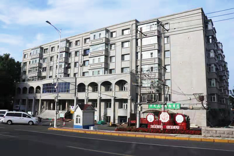 哈尔滨平房区老建筑图片