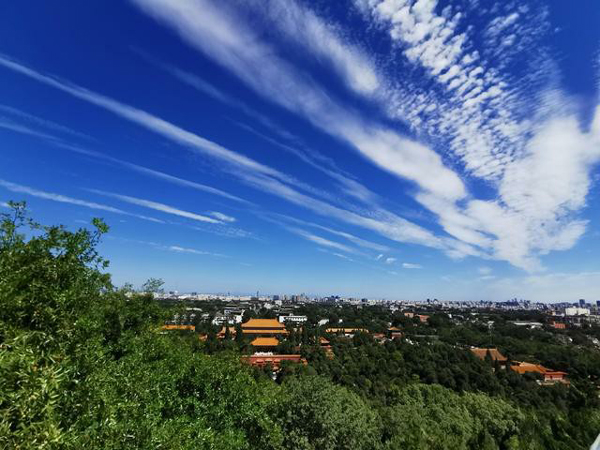 สภาพอากาศที่ดีขึ้นและฝนตกหนักของปักกิ่งปีนี้_fororder_20210906北京空气质量持续改善-2