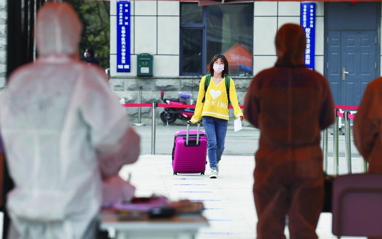 长春开启高校学生“返校模式”