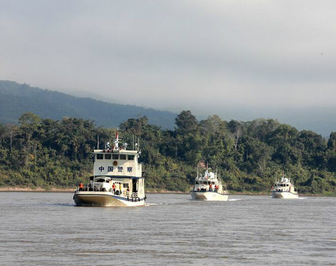 Ika-108 Magkasanib na Pagpapatupad ng Batas sa Ilog Mekong, idinaos ng Tsina, Laos, Myanmar at Thailand_fororder_08mekong