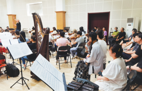 瀋陽交響樂團連續6年推出900余場開放式排練 在更多人心中種下“愛樂”種子_fororder_1631237417(1)