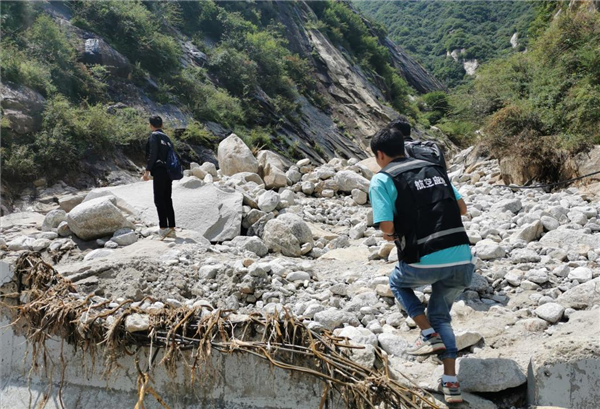 西北空中应急救援中心发挥航空应急救援优势 助力蓝田县防汛救灾_fororder_图片23