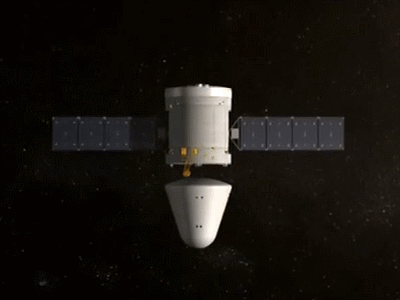 中国新一代载人飞船试验船返回舱成功着陆